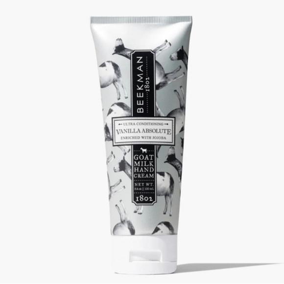 BEEKMAN GOAT MILK HAND CREAM ULTRA CONDITION IN VANILLA ABSOLUTE - NWT - Picture 1 of 11